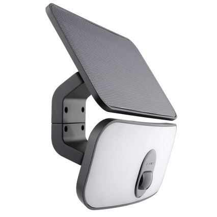 Soldrevet LED væglampe med sensor LED/13W/3,7V 4000K IP65 400 mAh