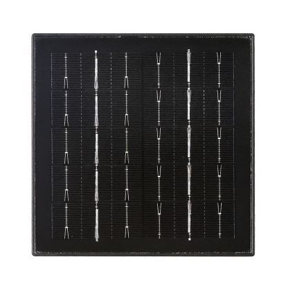 Soldrevet LED væglampe LED/2W/3,7V 4000K IP44 1300 mAh