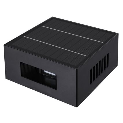 Soldrevet LED væglampe LED/2W/3,7V 4000K IP44 1300 mAh