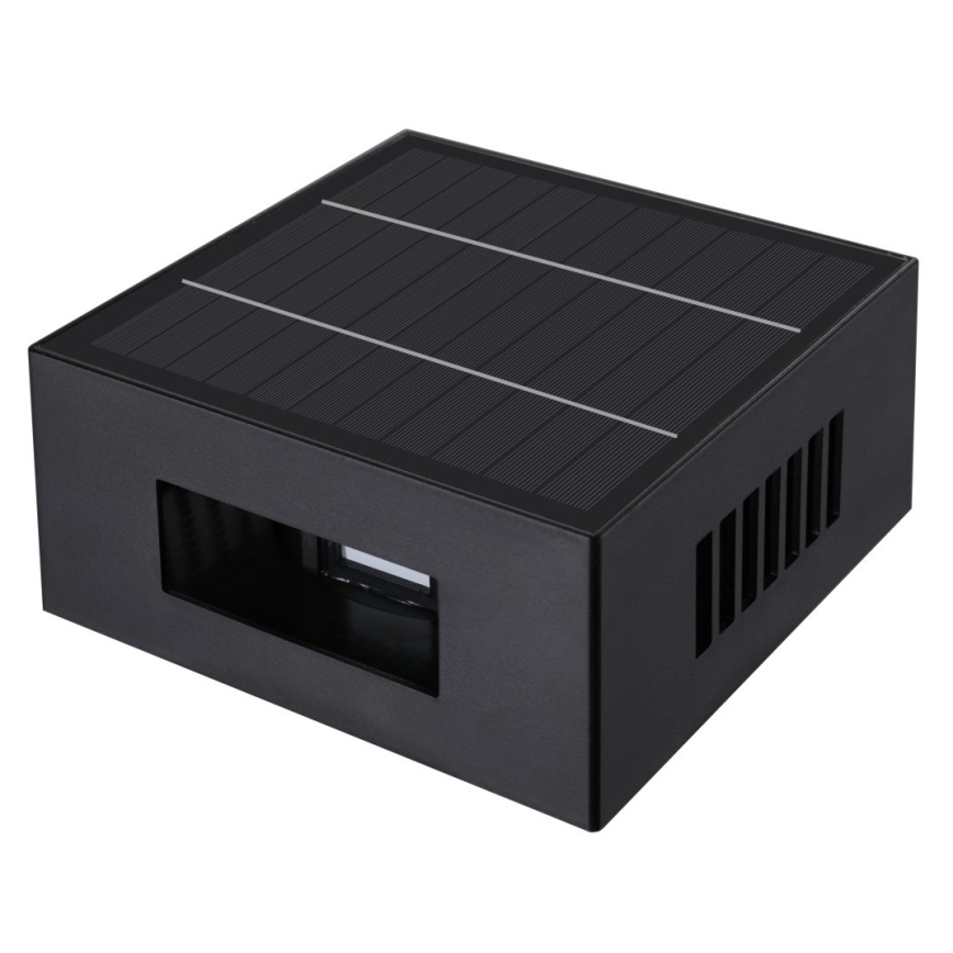 Soldrevet LED væglampe LED/2W/3,7V 4000K IP44 1300 mAh