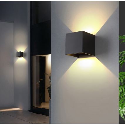 Immax 08510L - LED udendørs væglampe DICE LED/6W/230V 3000K IP65