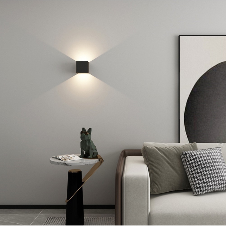 Immax 08510L - LED udendørs væglampe DICE LED/6W/230V 3000K IP65