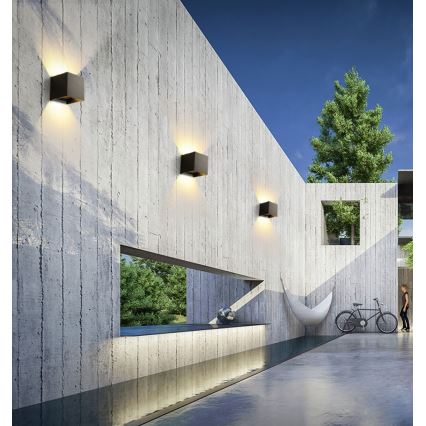 Immax 08510L - LED udendørs væglampe DICE LED/6W/230V 3000K IP65