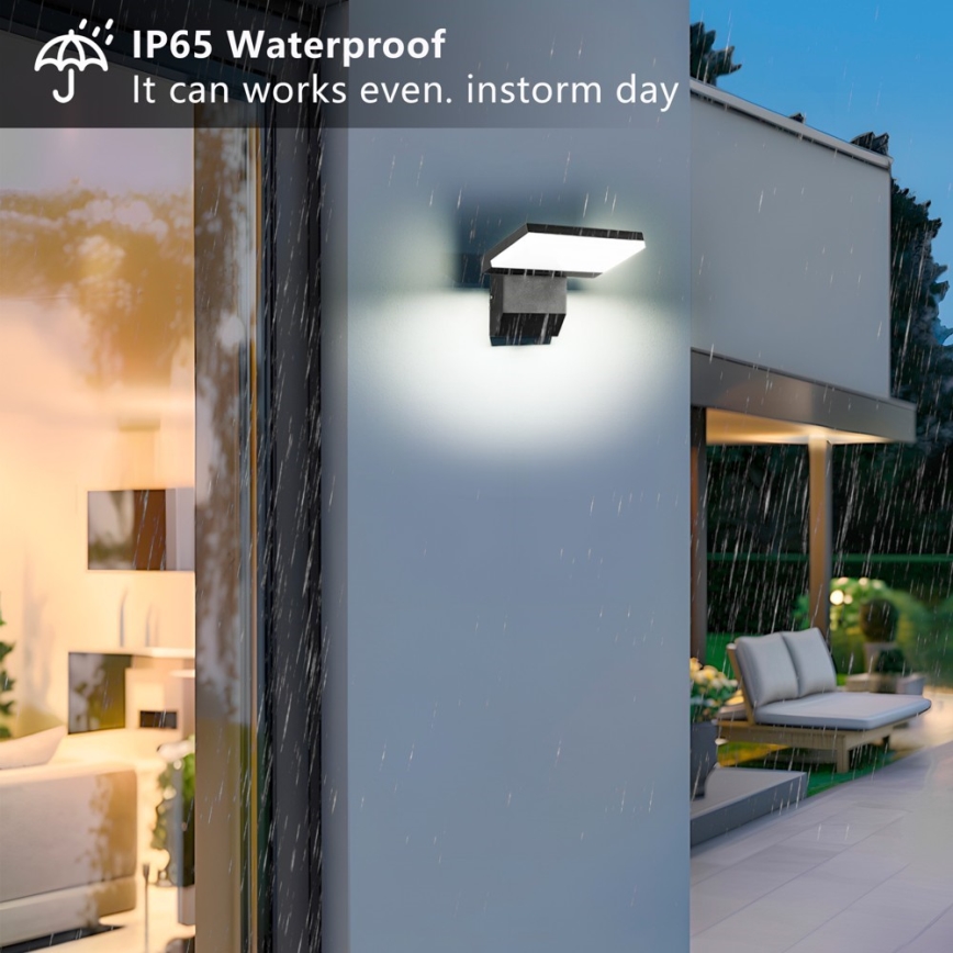 LED udendørs væglampe MODERN LED/18W/230V IP65