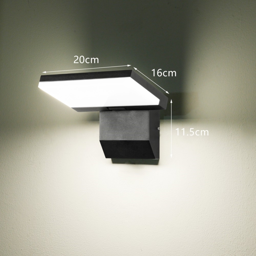 LED udendørs væglampe MODERN LED/18W/230V IP65