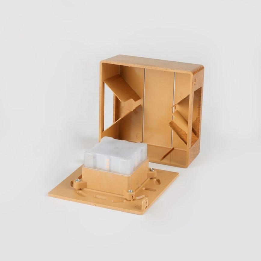 LED udendørs væglampe LUXLINE LED/6W/230V 3000K IP54 eg