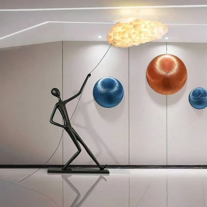Gulvlampe SILUETTE 6xE27/40W/230V 180 cm Dream Reach