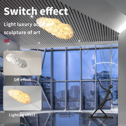 Gulvlampe SILUETTE 6xE27/40W/230V 180 cm Dream Reach