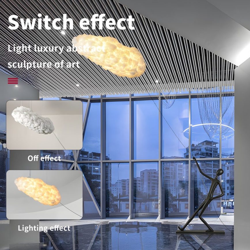 Gulvlampe SILUETTE 6xE27/40W/230V 180 cm Dream Reach