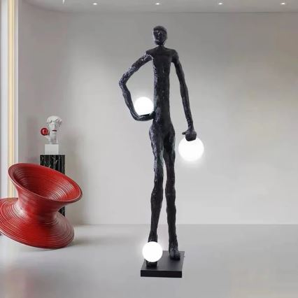 Gulvlampe SILUETTE 3xE27/60W/230V 185 cm Aura