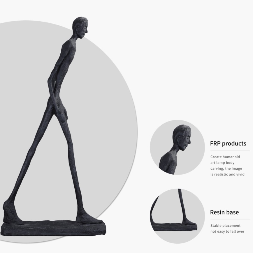 Dekorativ skulptur SILUETTE 210 cm Human