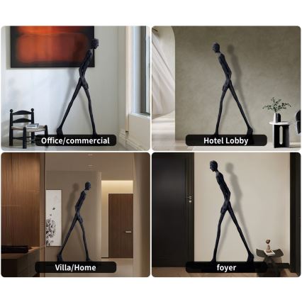 Dekorativ skulptur SILUETTE 210 cm Human
