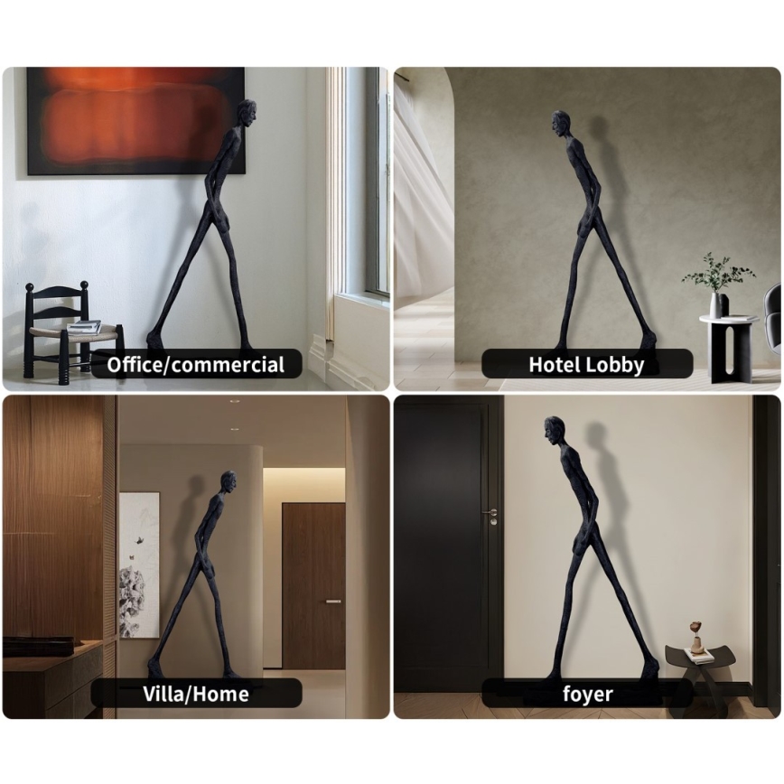 Dekorativ skulptur SILUETTE 210 cm Human
