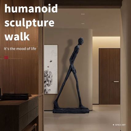 Dekorativ skulptur SILUETTE 210 cm Human
