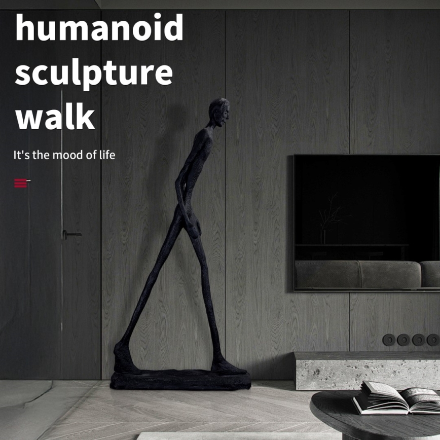 Dekorativ skulptur SILUETTE 210 cm Human