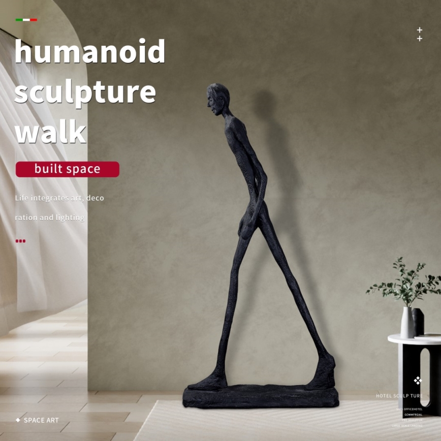 Dekorativ skulptur SILUETTE 210 cm Human