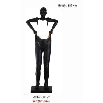 Gulvlampe SILUETTE 4xG9/10W/230V 185 cm Human Houdini