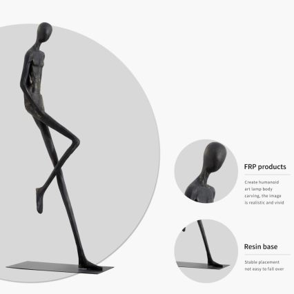Dekorativ skulptur SILUETTE 178 cm Human Relax