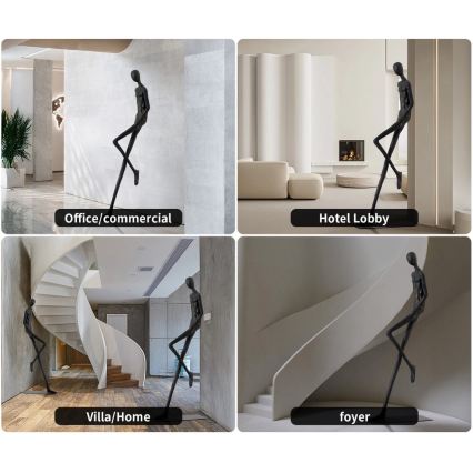 Dekorativ skulptur SILUETTE 178 cm Human Relax