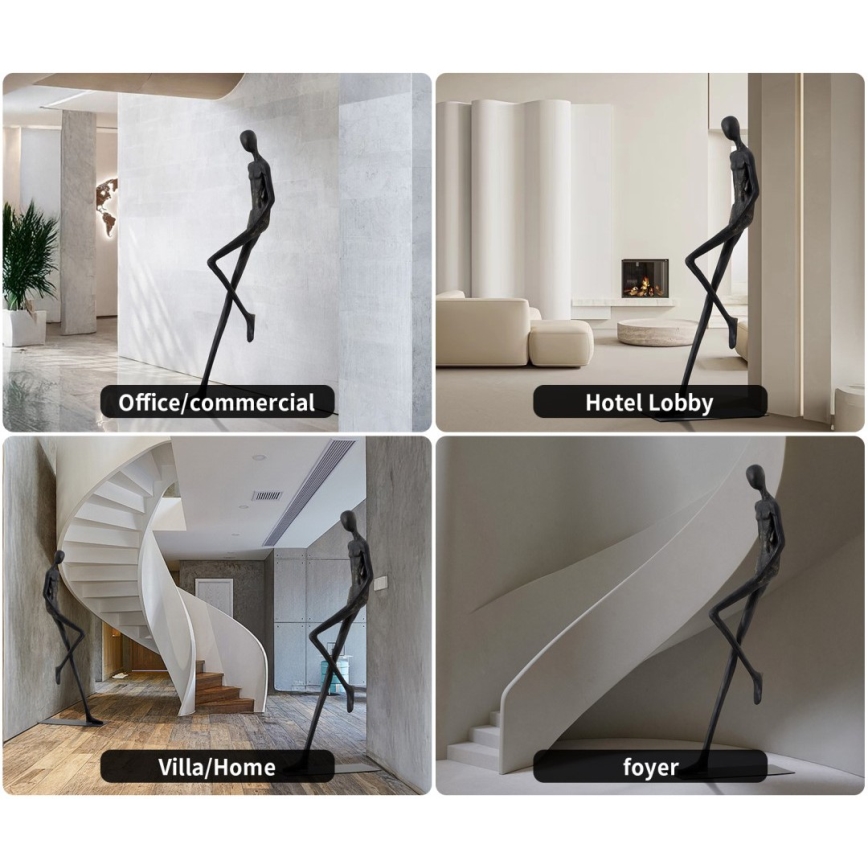 Dekorativ skulptur SILUETTE 178 cm Human Relax