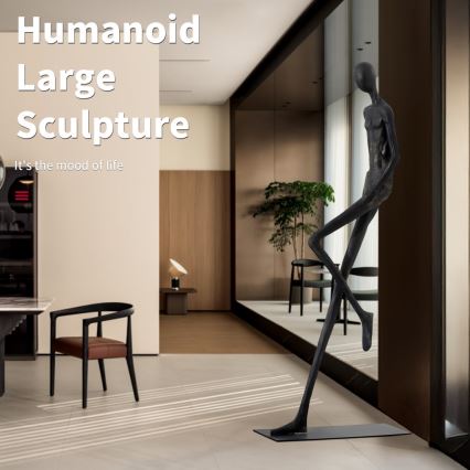 Dekorativ skulptur SILUETTE 178 cm Human Relax