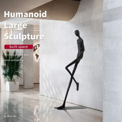 Dekorativ skulptur SILUETTE 178 cm Human Relax