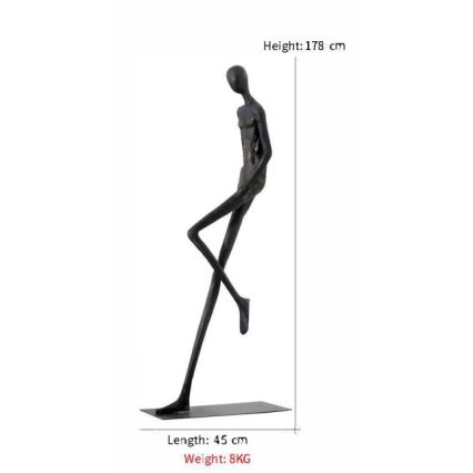 Dekorativ skulptur SILUETTE 178 cm Human Relax