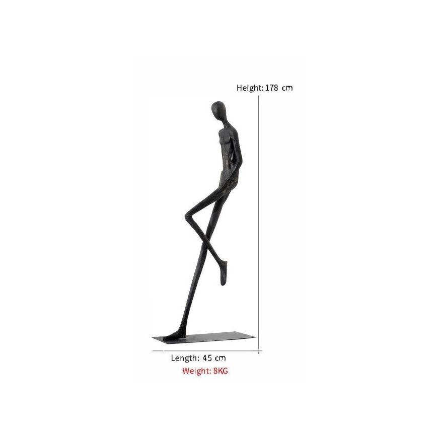 Dekorativ skulptur SILUETTE 178 cm Human Relax