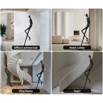 Dekorativ skulptur SILUETTE 190 cm Human Relax