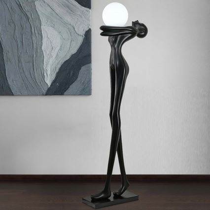 Gulvlampe SILUETTE 1xE27/25W/230V 175 cm Human Woman