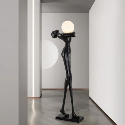 Gulvlampe SILUETTE 1xE27/25W/230V 175 cm Human Woman