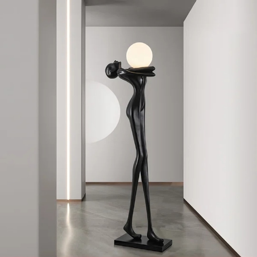 Gulvlampe SILUETTE 1xE27/25W/230V 175 cm Human Woman