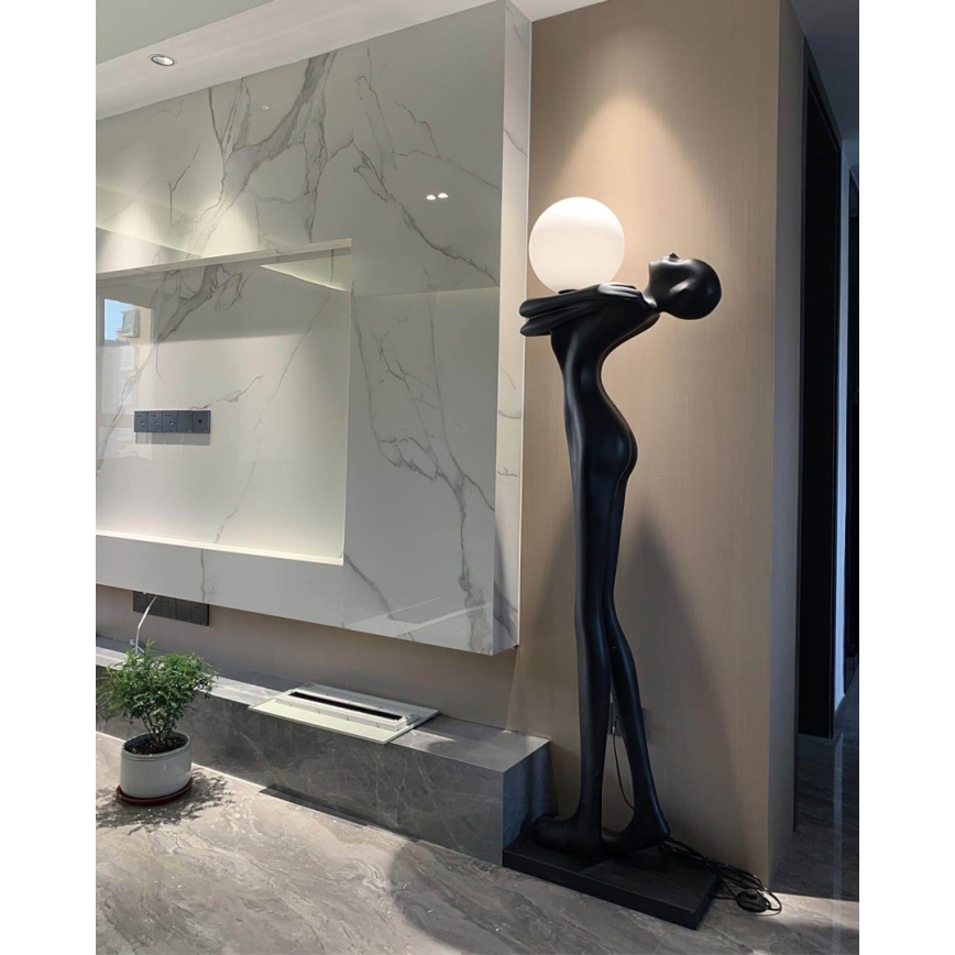 Gulvlampe SILUETTE 1xE27/25W/230V 175 cm Human Woman