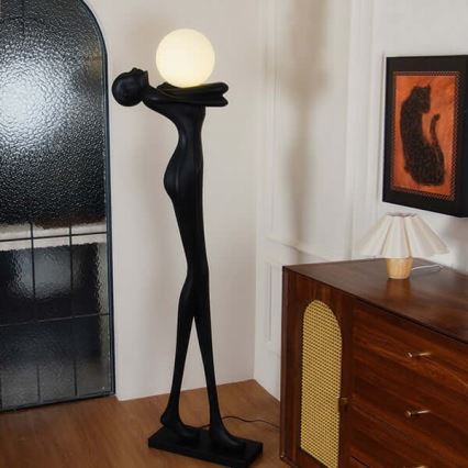 Gulvlampe SILUETTE 1xE27/25W/230V 175 cm Human Woman