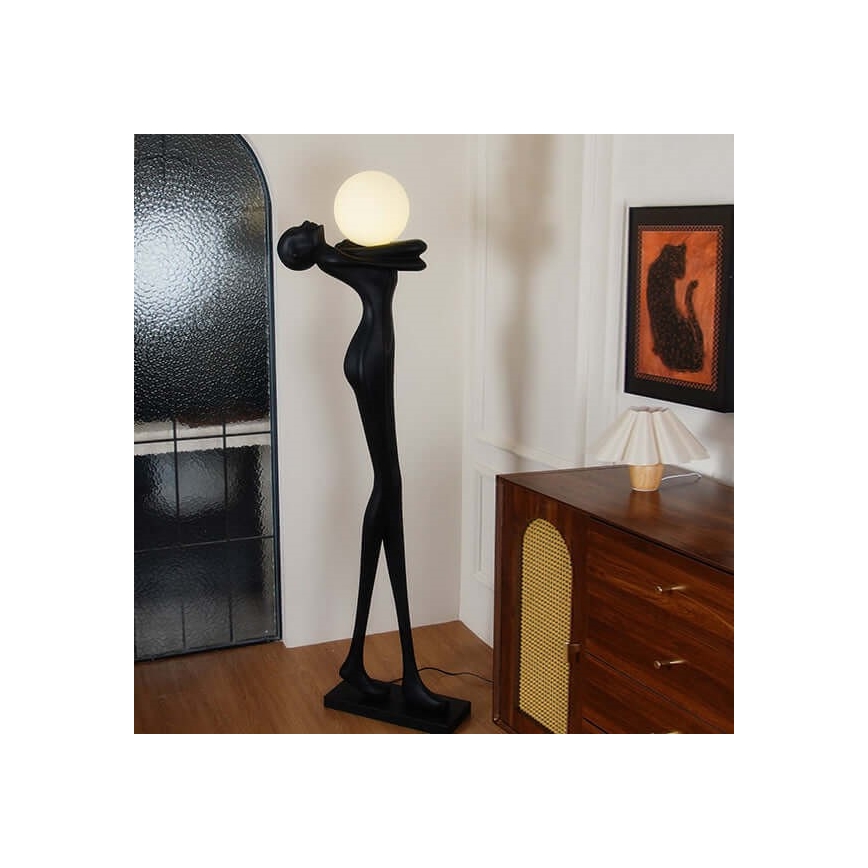 Gulvlampe SILUETTE 1xE27/25W/230V 175 cm Human Woman