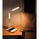 LED bordlampe m. trådløs opladning dæmpbar QI og USB KINGFISHER LED/8,5W/230V hvid