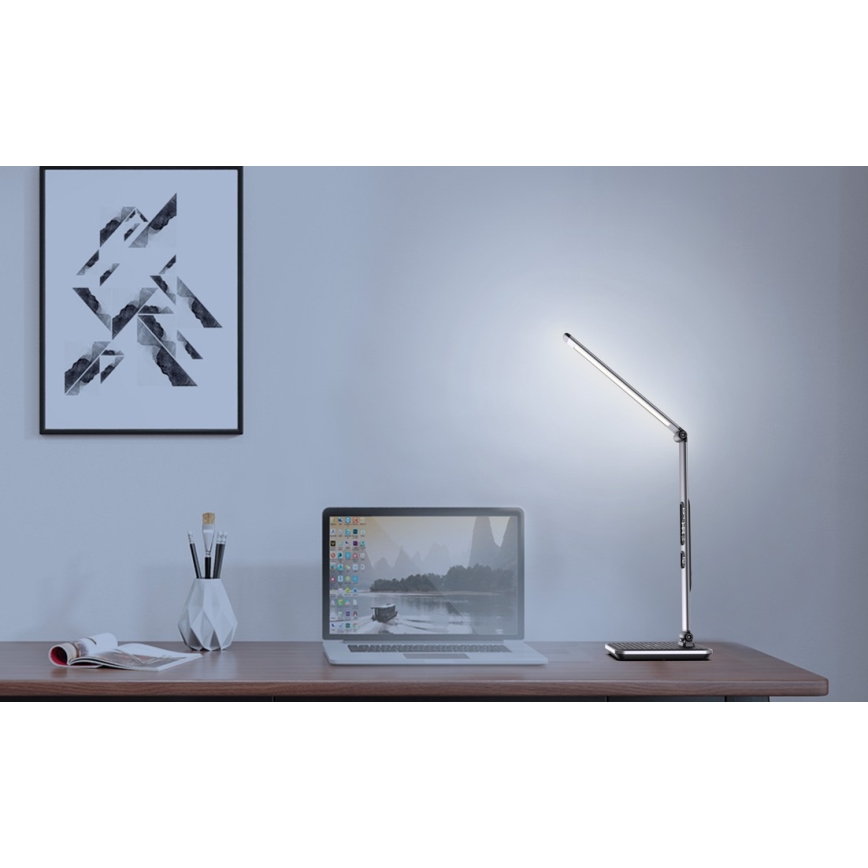 LED bordlampe dæmpbar LED/8,5W/230V med trådløs opladning