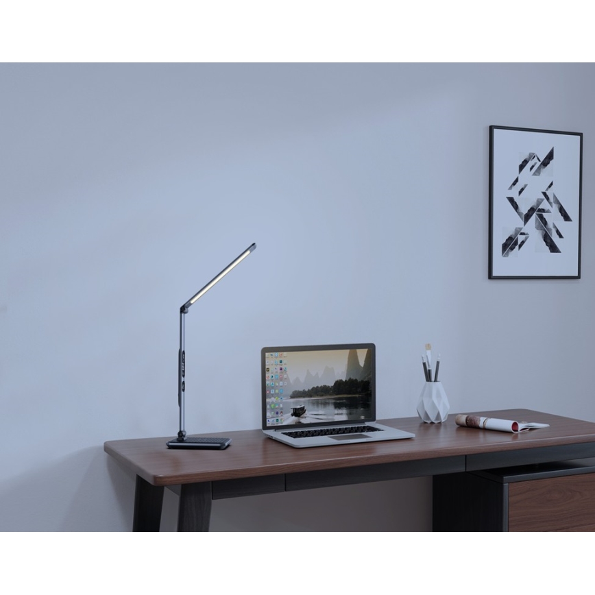LED bordlampe dæmpbar LED/8,5W/230V med trådløs opladning