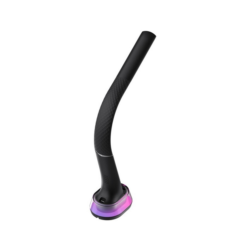 Immax 08973L - LED bordlampe m. RGB-farver dæmpbar CORELLA LED/7W/12/230V sort