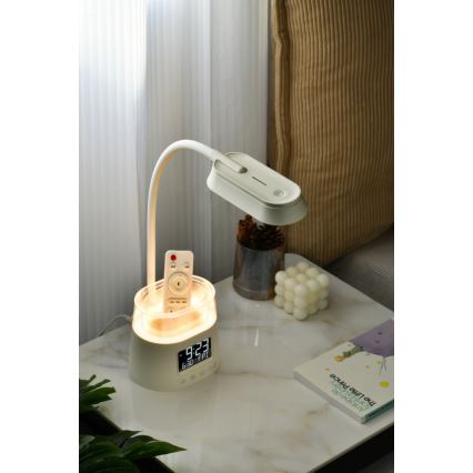 LED bordlampe med RGBW-farver og blyantsholder dæmpbar FALCON LED/10W/5V