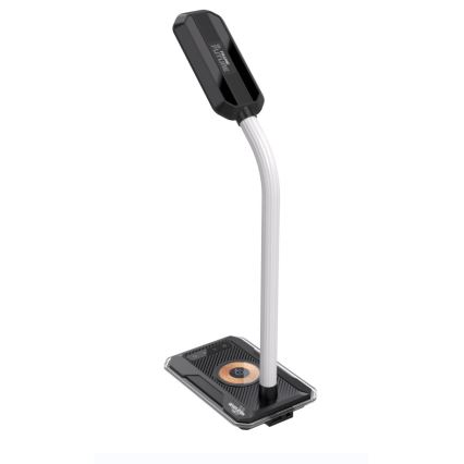 LED RGBW Bordlampe dæmpbar med Qi opladning 30W/230V 3000K/4000K/5000K sort