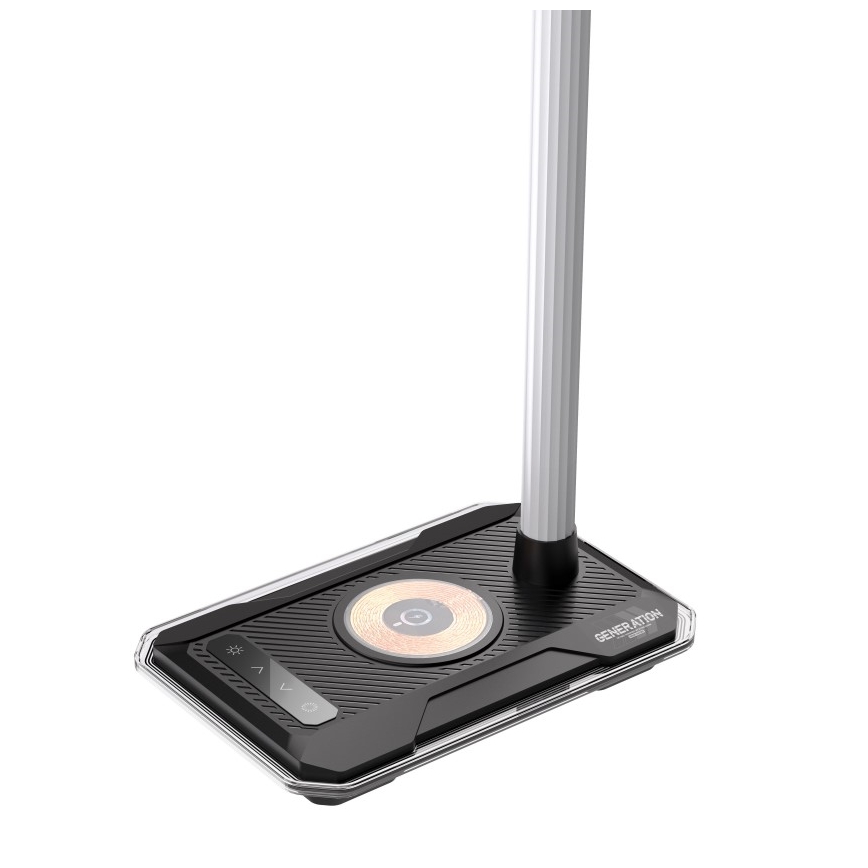 LED RGBW Bordlampe dæmpbar med Qi opladning 30W/230V 3000K/4000K/5000K sort