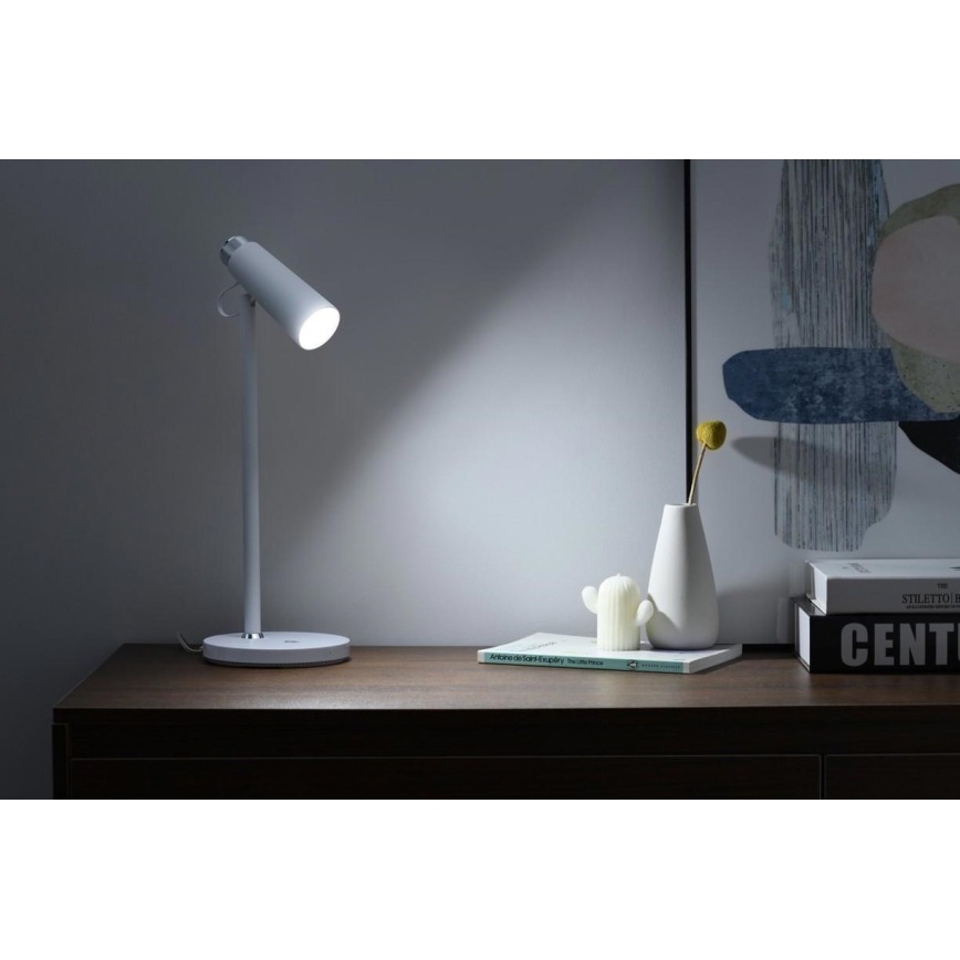 LED bordlampe dæmpbar med trådløs Qi opladning TIT LED/12W/230V hvid