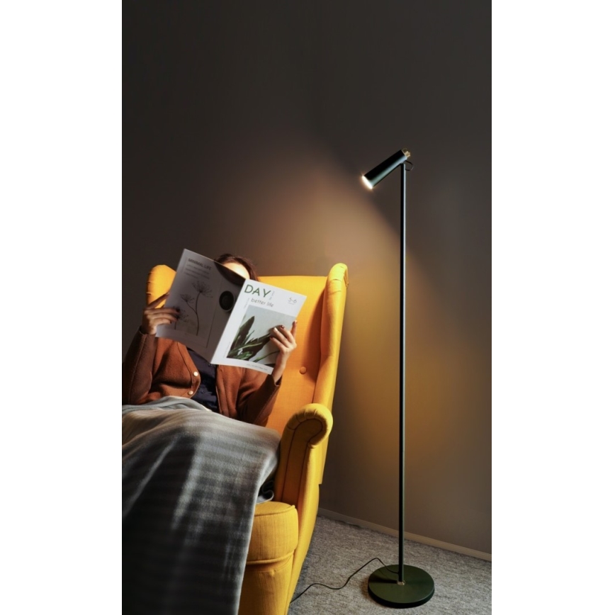 LED gulvlampe dæmpbar TIT LED/6W/230V sort