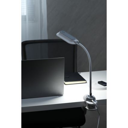 LED+CCT Dæmpbar bordlampe med klemme CLIP LED/7,5W/230V 3000/4200/5000K hvid