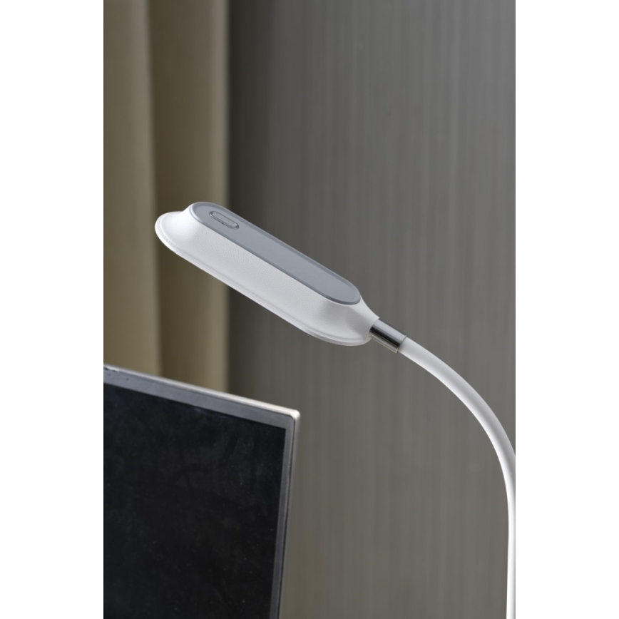 LED+CCT Dæmpbar bordlampe med klemme CLIP LED/7,5W/230V 3000/4200/5000K hvid