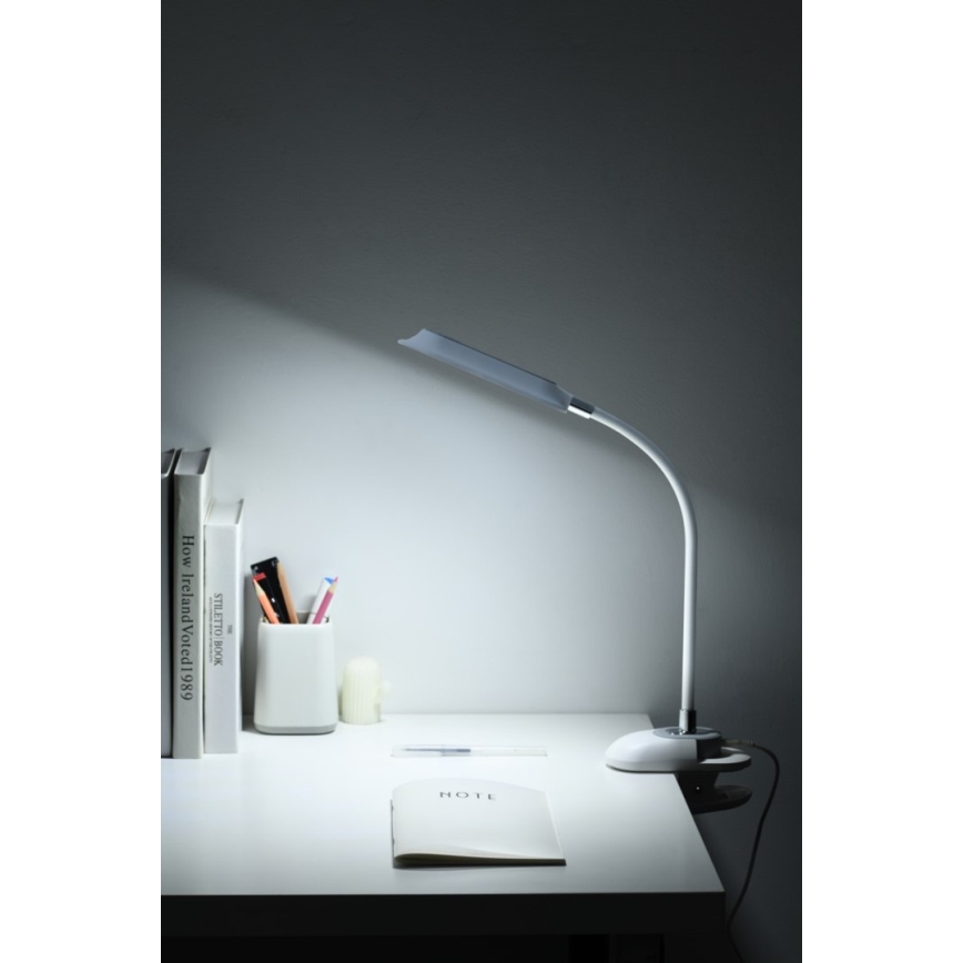 LED+CCT Dæmpbar bordlampe med klemme CLIP LED/7,5W/230V 3000/4200/5000K hvid