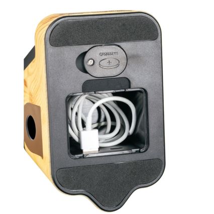 LED+CCT Dæmpbar bordlampe med trådløs QI-opladning IDEAL LED/8W/230V 2700/4000/5000K beige