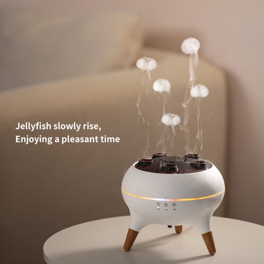 Immax 09104L - Aromadiffuser og luftfugter JELLYFISH LED/11W/5V
