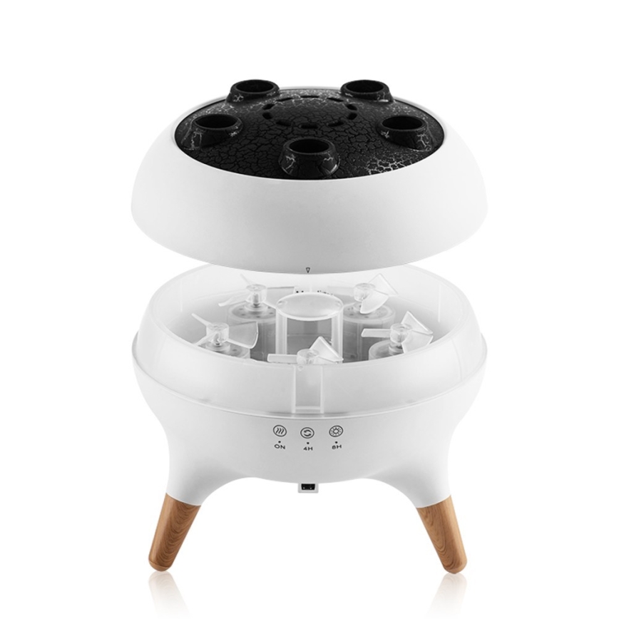 Immax 09104L - Aromadiffuser og luftfugter JELLYFISH LED/11W/5V